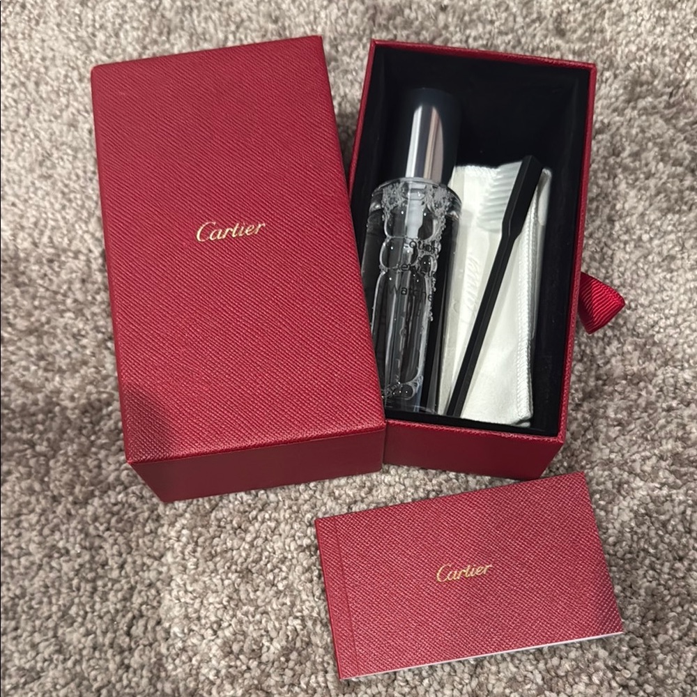 Authentic Cartier jewelry and watch cleaning kit